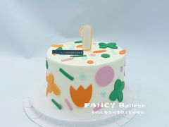 -卡比儿童蛋糕·心意定制·低脂零卡糖动物奶油FancyBALLOON(滨海店)