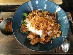 烤猪肉凉拌河粉-Le Chalet Dalat