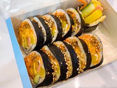 蛋黄肉松紫菜包饭-胤韩紫菜包饭·炸鸡·拌饭(宋家庄店)