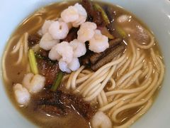 虾爆鳝面-奎元馆.百年奎元.非遗传承(西湖边的解放路店)