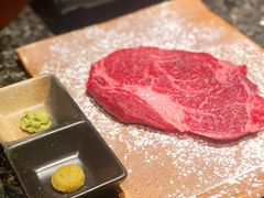 现切肩胛牛排-老乾杯和牛烧肉(王府中环店)