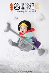 -孖公仔儿童摄影(童服城店)