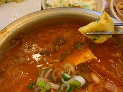 猪颈肉泡菜汤-金北顺大锅家(신사본점)