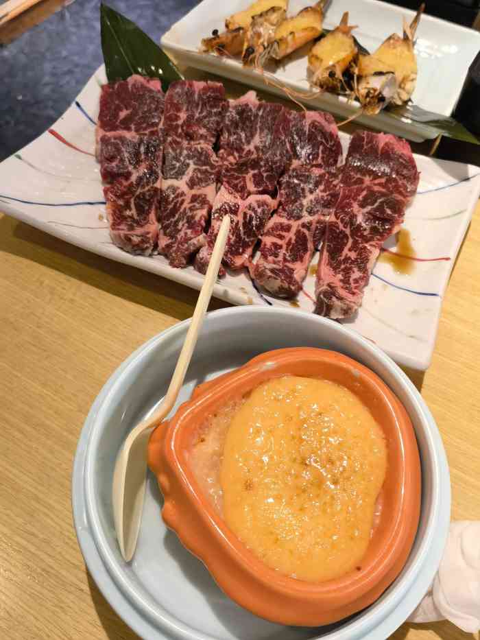 三石黑牛烧肉-"温馨提示:吃烤肉一定夹生菜 如果吃撑了 .