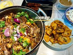 炕锅大杂烩炕羊排-清真烧烤·伊福德炕肉·西北菜(省博物馆店)