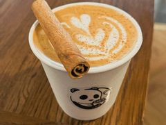 肉桂拿铁-竹子咖啡bamboo coffee