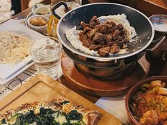 烤肉配茄子泥-MADO冰淇淋咖啡馆(淘金店)