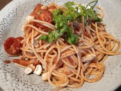 煎大虾番茄腰果意式细面-Wagas沃歌斯(合生汇店)