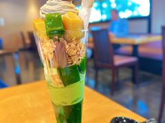 限定栗子抹茶芭菲-伊藤久右卫门(宇治本店)
