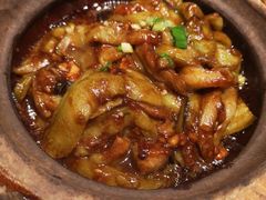 鱼香茄子煲-千日贺茶餐厅(开发区安盛店)