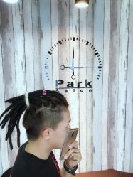 -Park Salon脏辫羽毛接发