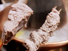手工鲜切羊串串-古铜老院铜锅涮肉·清真(双井店)