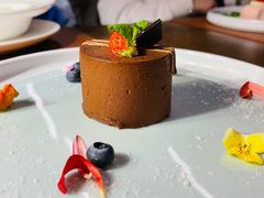 熔岩巧克力蛋糕-Golden Lily河内巴黎法越料理餐厅(建国西路店)