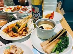 -绿岛港轩海鲜烤肉涮锅自助餐厅
