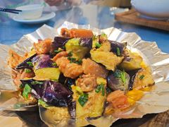 红烧肉焖茄子-鲜塘宴·千岛湖大鲫鱼(南湖店)