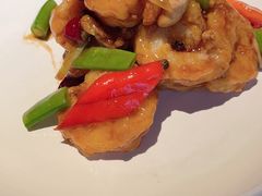 玫瑰宫保汁明虾-玫瑰厅上海菜(兴国路店)