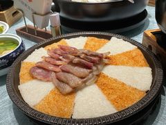 咸肉香肠蒸锅巴-小厨娘淮扬菜(天印大道店)
