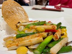 淮山银杏炒芦笋-利苑酒家(金宝店)