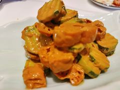 济南梅飞酒家黄瓜拌油条-梅飞酒家(名辉豪庭店)