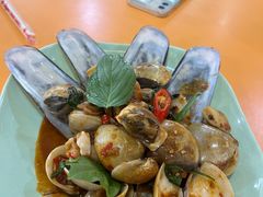 辣炒贝壳-班赞海鲜市场