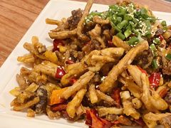 干煸茶树菇-东来土菜馆(民祥园路店)