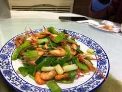 葱爆虾-广迎居老正兴菜馆