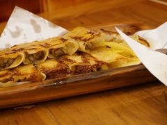 韭黄牛肉锅贴-宣海荣锅贴大王·陕味小吃集(钟楼店)