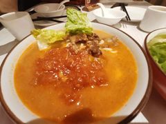 番茄牛肉剪刀面-九毛九西北菜(百信广场店)