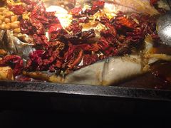 -探鱼·鲜青椒爽麻烤鱼(广州花都来又来店)