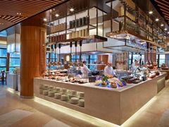 自助取餐区-杭州钱江新城万怡酒店-西餐厅