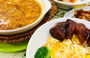 Thick BBQ Pork Two-Egg Rice