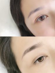 -西施无菌半永久纹绣眉眼影唇轻增发纹发际线