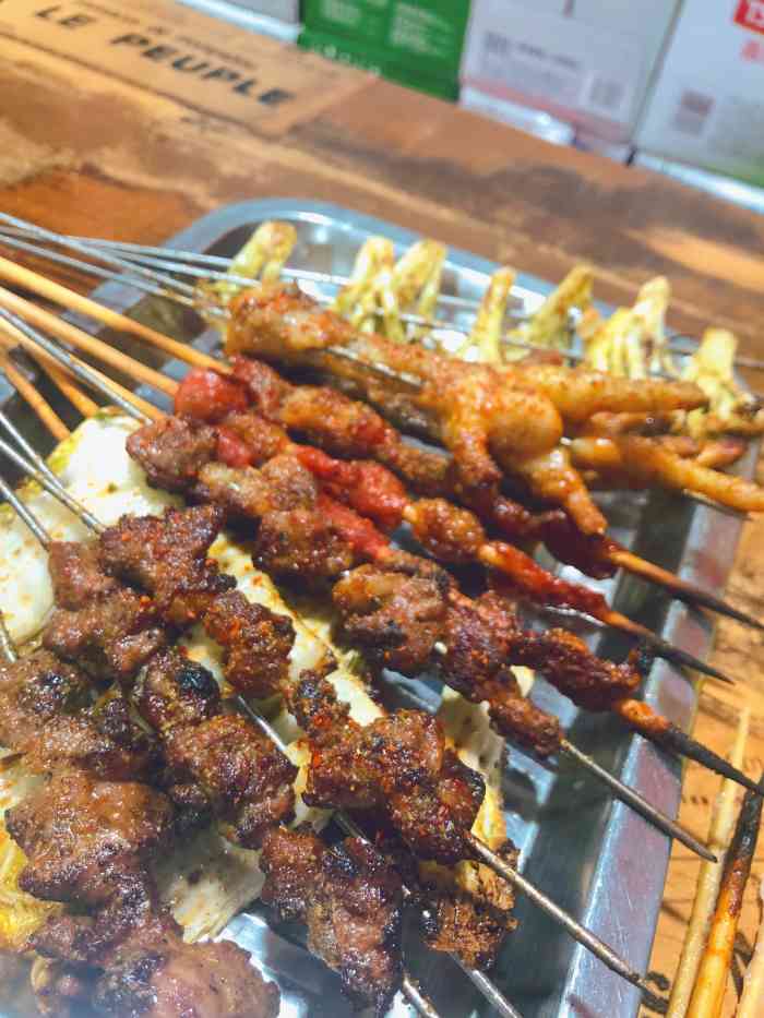 梁记烧烤火锅-"周三晚上没有吃晚饭老公想吃烧烤,之前我们.