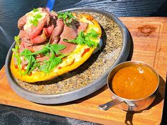 和风火焰山牛肉披萨-Let'sBURGERplus·非常创意汉堡(三里屯店)