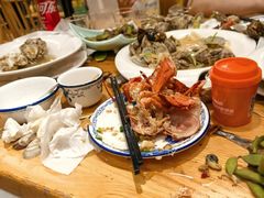 -天盛海鲜烧烤大排档·本地小海鲜·牟平腿穗子(幸福店)