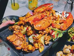 波士顿龙虾-夜半不二海鲜炭烤(文汇巷店)
