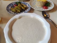奶油蘑菇汤-老井俄式餐厅