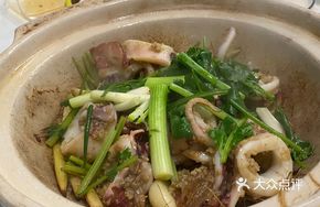 Deep-Stewed Sea-Caught Squid with Lights