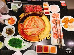 水煎肉-猪啊牛呀羊啊铜盘烤肉(正大广场店)