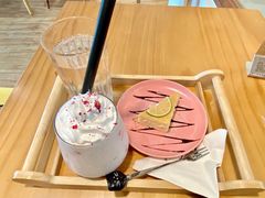风味手工重芝士蛋糕-猫小主咖啡·猫咖cat cafe(福田店)