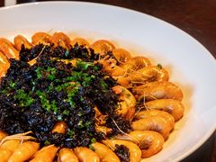 干菜蒸河虾-杭州西子湖四季酒店·金沙厅