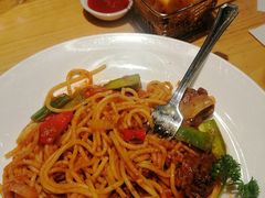 辣汁牛肉意大利面-菲滋意式餐厅(富阳东方茂店)
