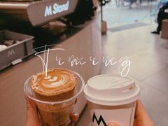 脆巧曲奇拿铁-M Stand(南京新街口金鹰店)