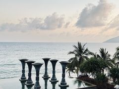 -日落吧·海景咖啡厅·餐酒吧·鸡尾酒·下午茶·乐队表演·浪漫夕阳·三亚文华东方酒店