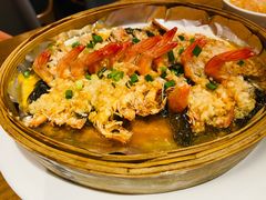 紫菜蒸开边虾-鸽味轩·粤菜小馆(高楼门总店)
