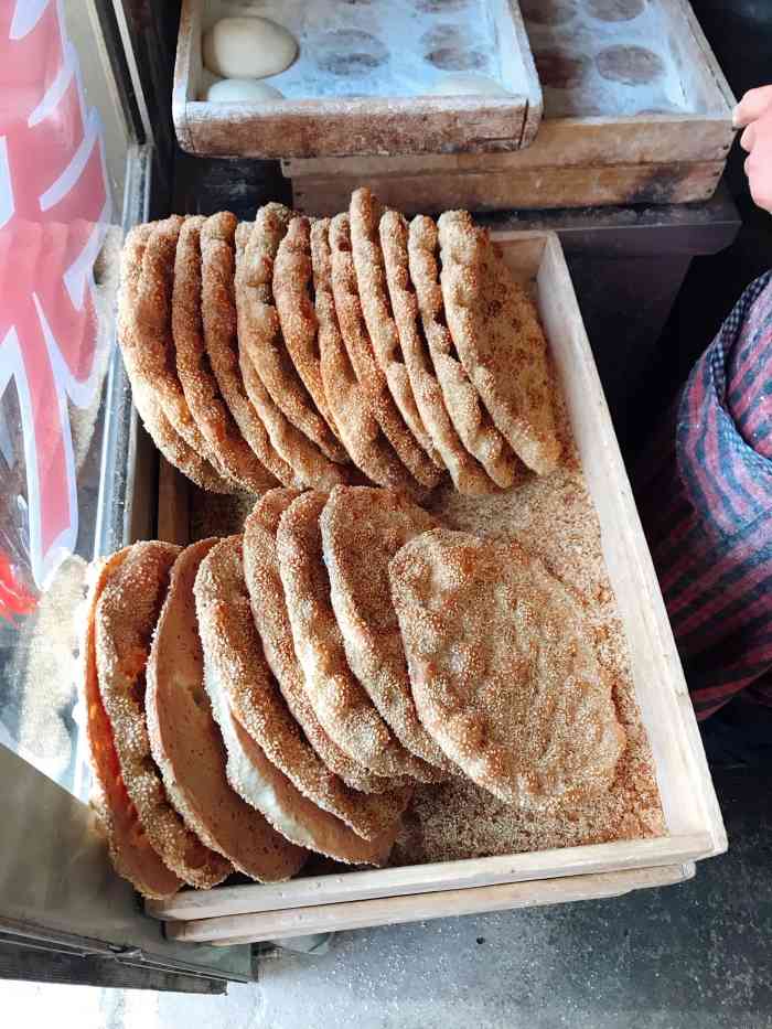翟家烧饼-"我淄川的大肉烧饼就是好吃呀,可惜的是现在.