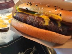 双层安格斯MAX厚牛培根堡-麦当劳(新洲南路店)