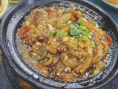 -古榕农庄·桑拿簸箕菜·招牌泥焗鸡(清远长隆店)