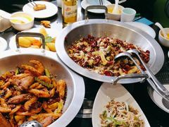 锦翔炝锅黑鱼-清真·锦翔炝锅鱼(明德门店)