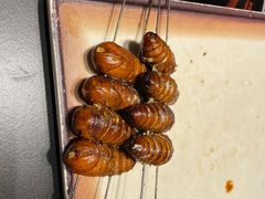 烤蚕蛹-二营烧烤